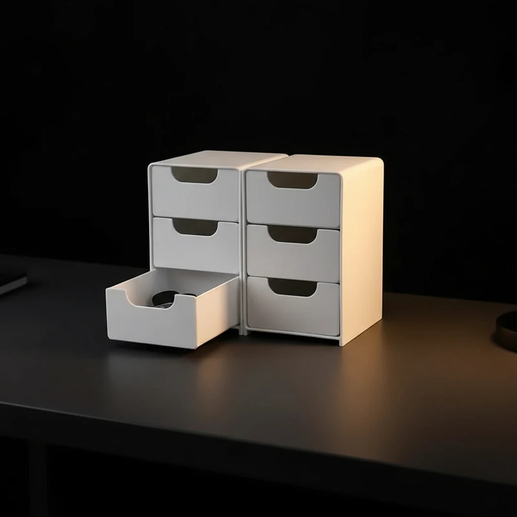 Klaro Desk Organizer Pro | 3-Tier Minimalist Storage