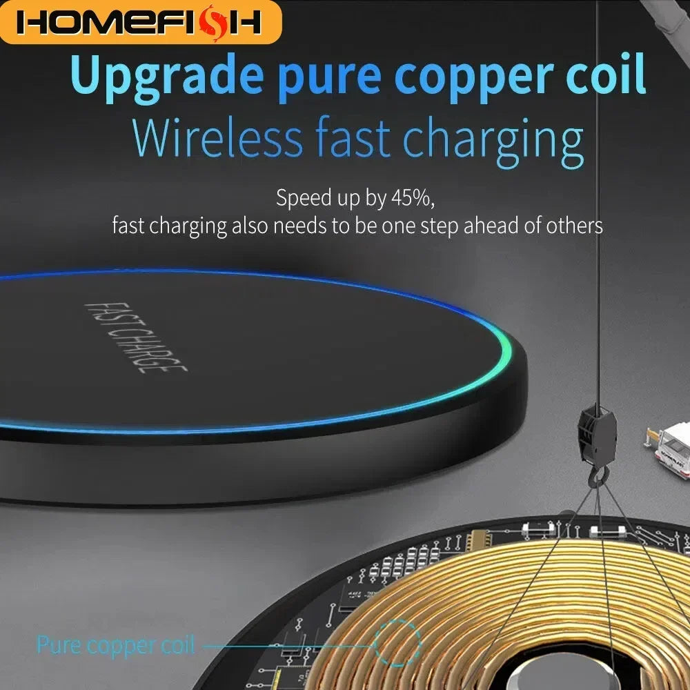 Klaro Wireless Charger Pro | Fast Charging Pad