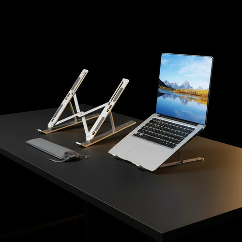 Foldable Laptop Stand Pro | Adjustable Desk Mount